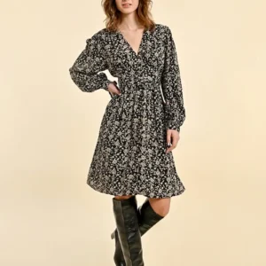 MOLLY BRACKEN SHORT VISCOSE DRESS