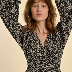 MOLLY BRACKEN SHORT VISCOSE DRESS
