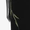 Alma Sanchez Long dress in tulle and rhinestone decoration