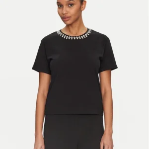 MORGAN SS 25 T-shirt Douti with crystals