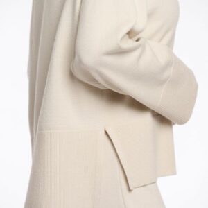 Britt Μπεζ Ζιβάγκο Πλεκτό – Κομψό Minimal Knit για Κάθε Μέρα