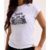 Juicy Couture Dog Crest Graphic T-shirt White