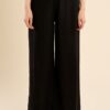 Straight-leg trousers, made of cotton